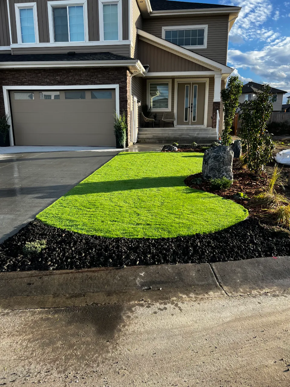 Landscaping project by Great Three Landscaping